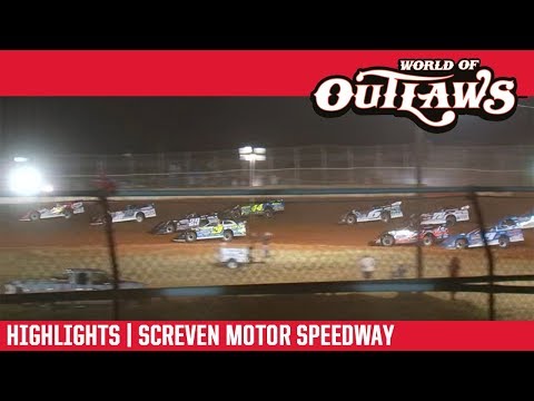 World of Outlaws Morton Buildings Late Models Screven Motor Speedway February 8, 2019 | HIGHLIGHTS