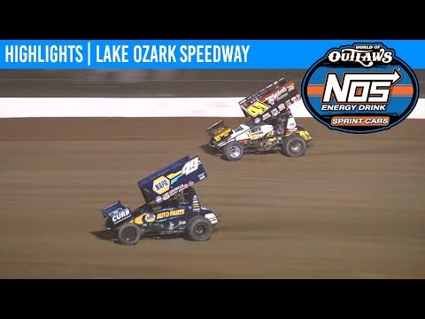 World of Outlaws NOS Energy Drink Sprint Cars Lake Ozark Speedway April 26, 2019 | HIGHLIGHTS