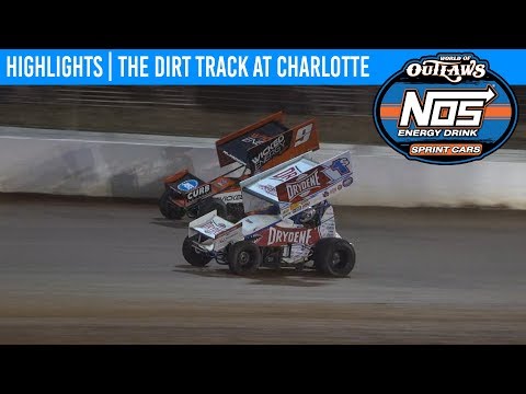 World of Outlaws NOS Energy Drink Sprint Cars The Dirt Track at Charlotte May 25, 2019 | HIGHLIGHTS