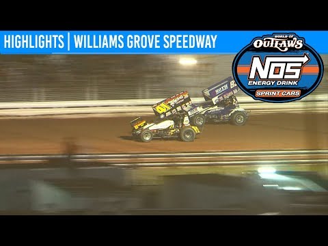 World of Outlaws NOS Energy Drink Sprint Cars Williams Grove Speedway May 17, 2019 | HIGHLIGHTS