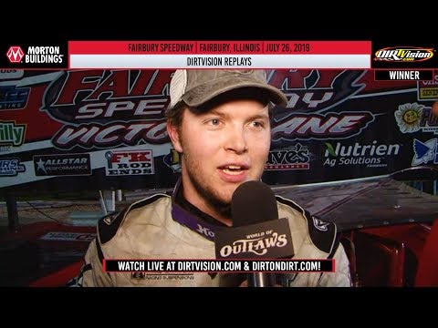 DIRTVISION REPLAYS | Fairbury Speedway July 26th, 2019