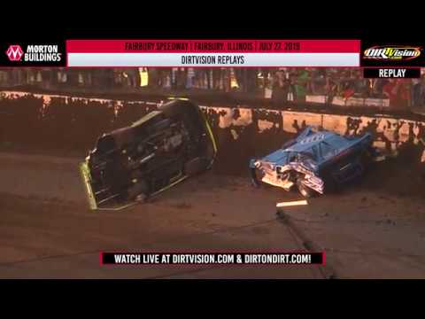 DIRTVISION REPLAYS | Fairbury Speedway July 27th, 2019