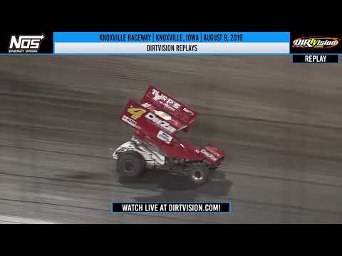DIRTVISION REPLAYS | Knoxville Raceway August 9, 2019