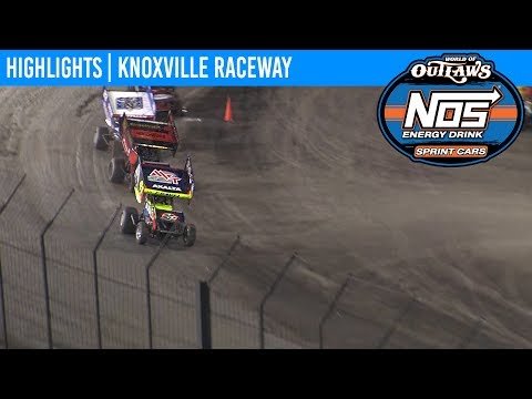 World of Outlaws NOS Energy Drink Sprint Cars Knoxville Raceway, August 10, 2019 | HIGHLIGHTS