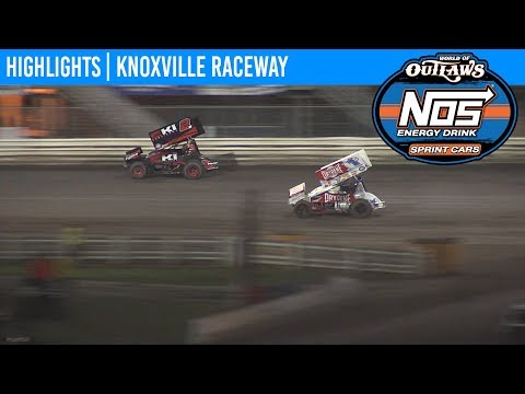 World of Outlaws NOS Energy Drink Sprint Cars Knoxville Raceway, August 9, 2019 | HIGHLIGHTS
