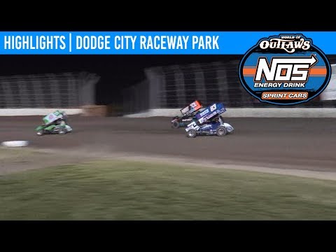 World of Outlaws NOS Energy Drink Sprint Cars Dodge City Raceway, September 20th, 2019 | HIGHLIGHTS