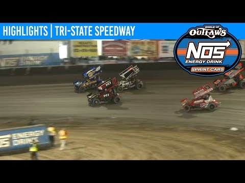 World of Outlaws NOS Energy Drink Sprint Cars Tri-State Speedway, October 13th, 2019 | HIGHLIGHTS
