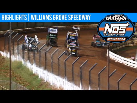 World of Outlaws NOS Energy Sprint Cars Williams Grove Speedway, Oct 4th, 2019 | HIGHLIGHTS