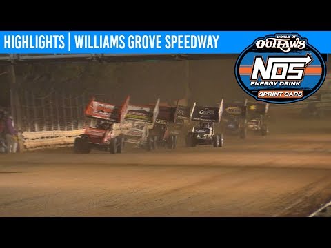 World of Outlaws NOS Energy Sprint Cars Williams Grove Speedway, Oct 5th, 2019 | HIGHLIGHTS