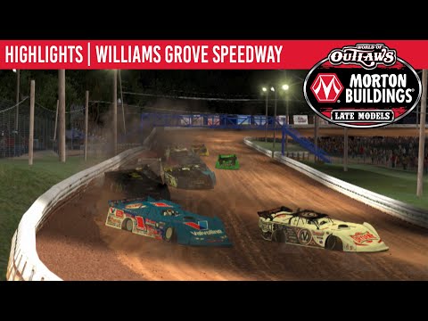 World of Outlaws Morton Buildings Late Models Williams Grove Speedway, April 20th, 2020 | HIGHLIGHTS