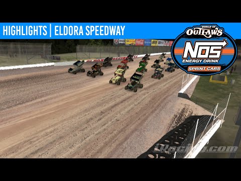 World of Outlaws NOS Energy Drink Sprint Cars Eldora Speedway, April 26th, 2020 | HIGHLIGHTS