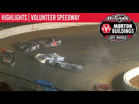 World of Outlaws Morton Buildings Late Models Volunteer Speedway, June 19th, 2020 | HIGHLIGHTS