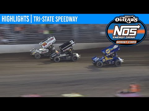 World of Outlaws NOS Energy Drink Sprint Cars Tri-State Speedway, June 20, 2020 | HIGHLIGHTS