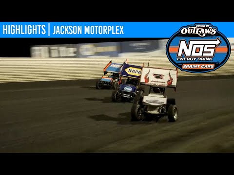 World of Outlaws NOS Energy Drink Sprint Cars Jackson Motorplex, June 27, 2020 | HIGHLIGHTS