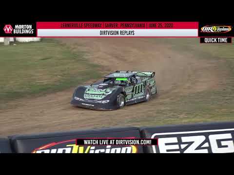 DIRTVISION REPLAYS | Lernerville Speedway June 25th, 2020