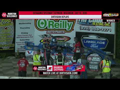 DIRTVISION REPLAYS | Outagamie Speedway July 10, 2020