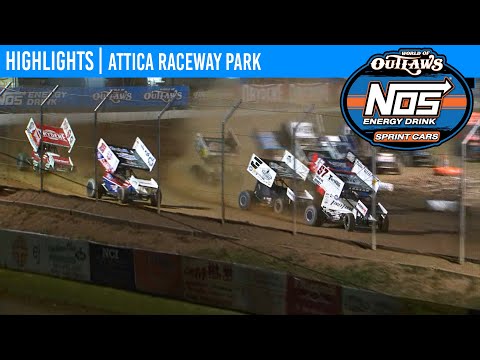 World of Outlaws NOS Energy Drink Sprint Cars Attica Raceway Park, July 14, 2020 | HIGHLIGHTS