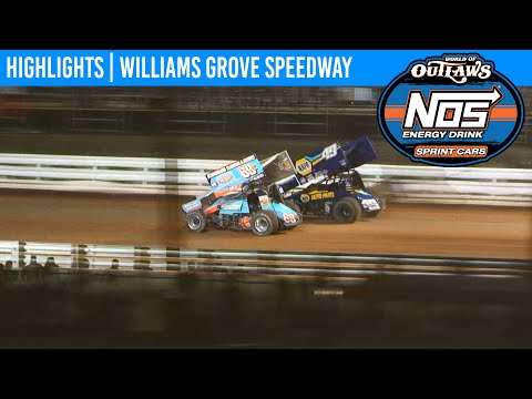 World of Outlaws NOS Energy Drink Sprint Cars Williams Grove Speedway, July 25, 2020 | HIGHLIGHTS