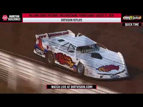 DIRTVISION REPLAYS | Williams Grove Speedway August 21st, 2020