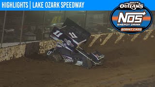World of Outlaws NOS Energy Drink Sprint Cars Lake Ozark Speedway October 17, 2020 | HIGHLIGHTS