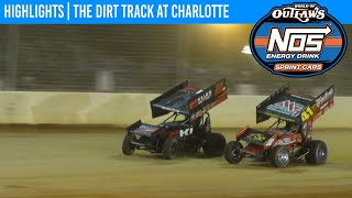 World of Outlaws NOS Energy Drink Sprint Cars Dirt Track at Charlotte November 7, 2020 | HIGHLIGHTS