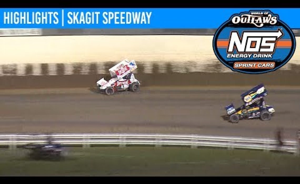 World of Outlaws NOS Energy Drink Sprint Cars Skagit Speedway, August 31st, 2019 | HIGHLIGHTS